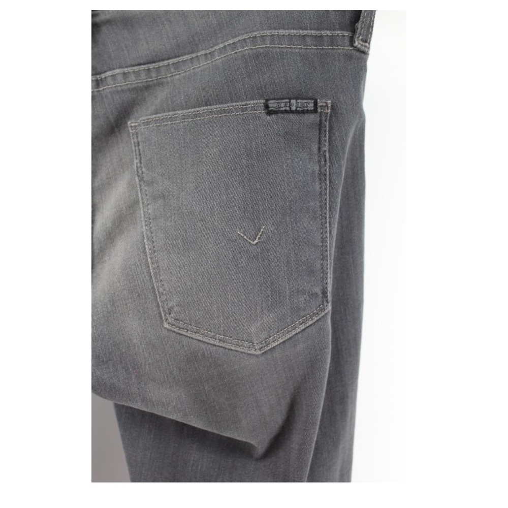 Hudson Collin midrise skinny jeans in black denim, women's size 25 - Picture 5 of 7